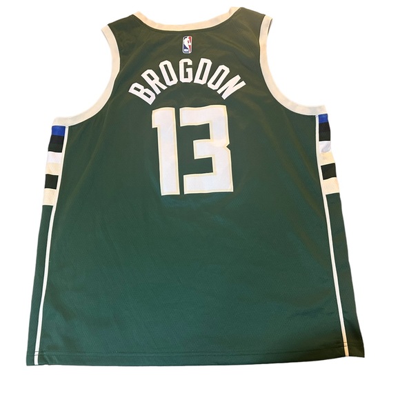 Nike Dri-Fit Men’s Milwaukee Bucks Malcolm Brogdon #13 Jersey XXL - Picture 2 of 7
